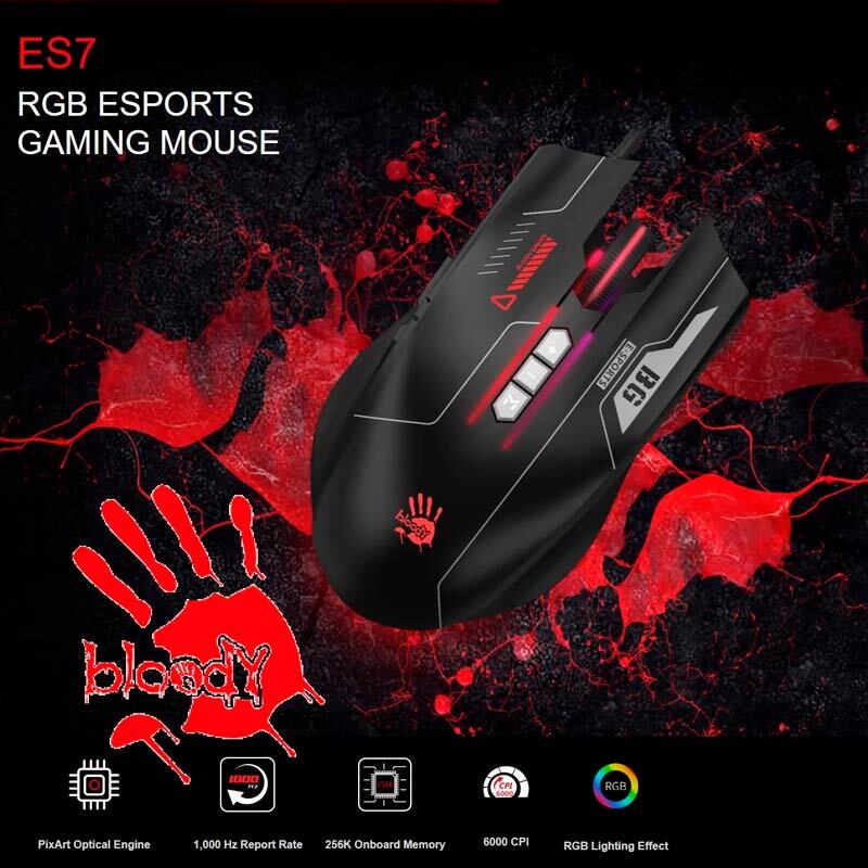 موس گیمینگ بلادی مدل ES7 Esports - Image 8