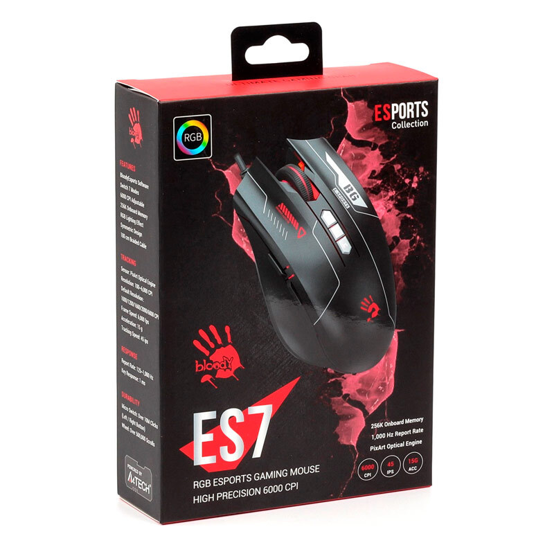 موس گیمینگ بلادی مدل ES7 Esports - Image 11