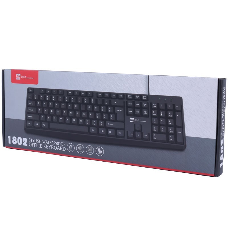 کیبورد سیم دار مدل R8 1802 - Image 2