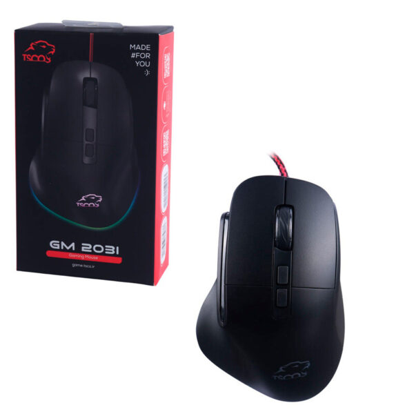 ماوس تسکو گیمینگ RGB دار مدل GM 2031