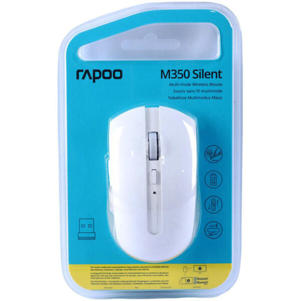 موس بی سیم بلوتوثی رپو مدل M350 Silent اورجینال