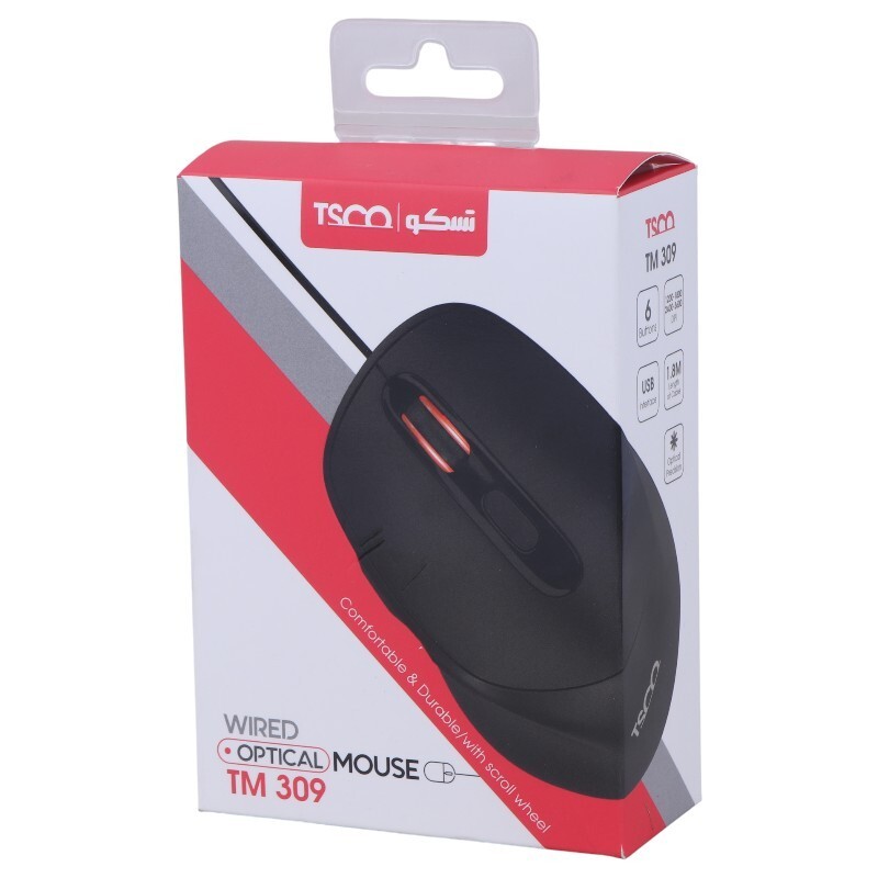 ماوس سیم دار اداری تسکو مدل TM 309 - Image 8