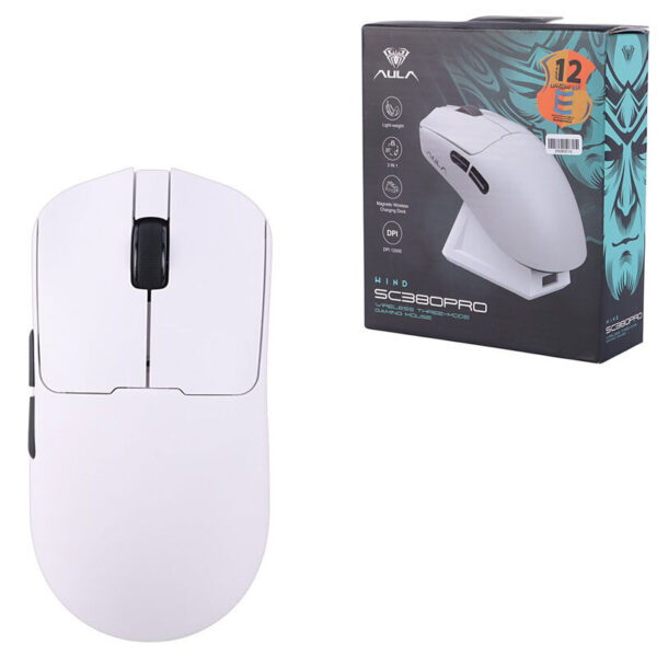 ماوس بی سیم سه حالته گیمینگ آئولا مدل SC380 Pro