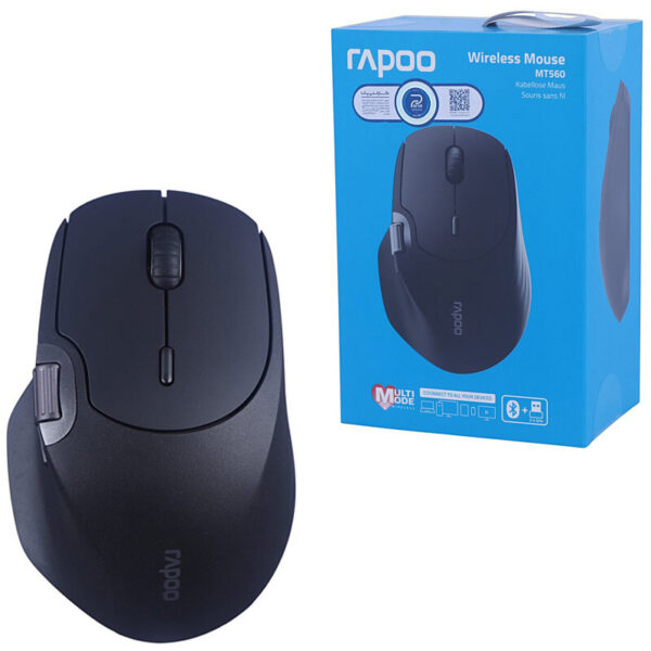 ماوس بی سیم دوحالته رپو Rapoo مدل MT560 اورجینال