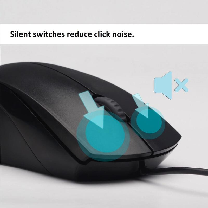 موس با سیم رپو مدل N1600 - Image 10