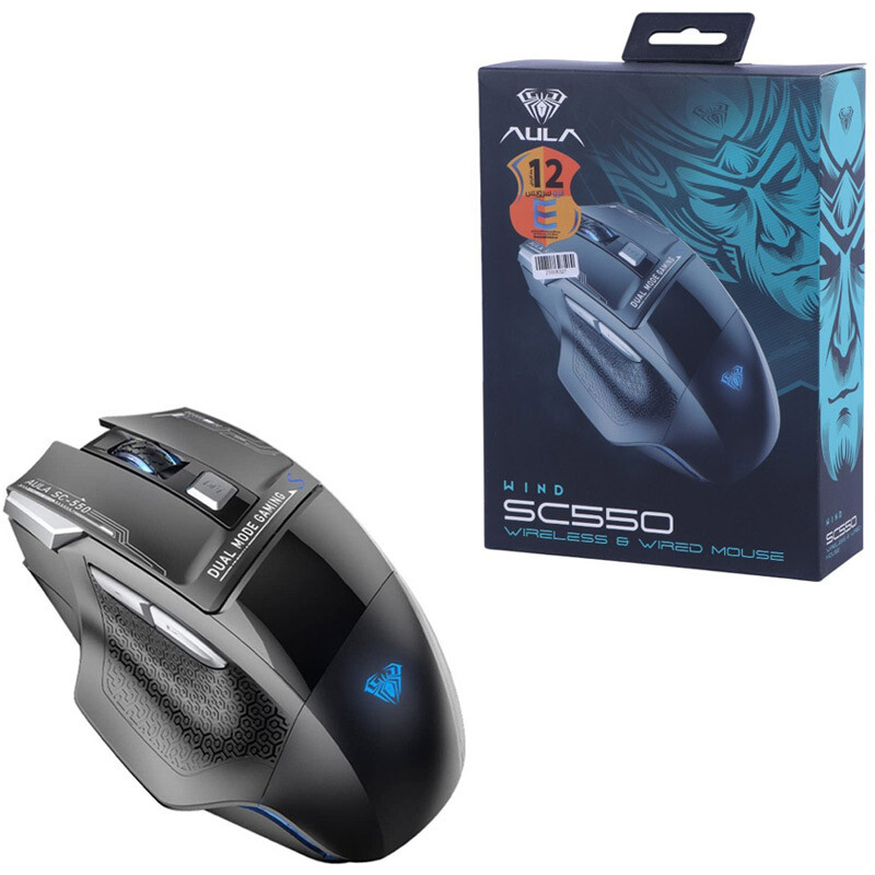 موس بی سیم گیمینگ آئولا مدل SC550