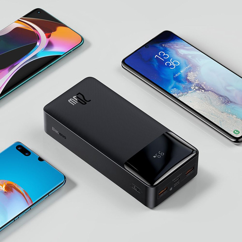 پاوربانک باسئوس 20W مدل PPBD30K ظرفیت 30000 میلی آمپر ساعت - Image 7