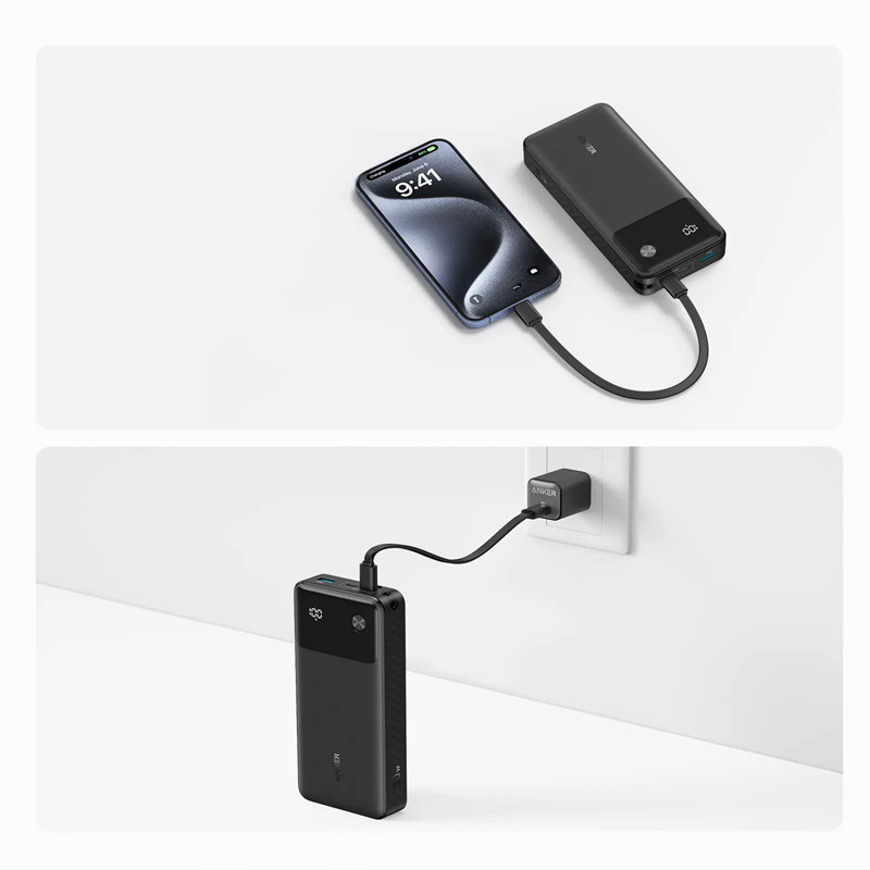 پاوربانک 30 وات انکر مدل A1384 ظرفیت 20000 میلی آمپر به همراه کابل USB-C - Image 9
