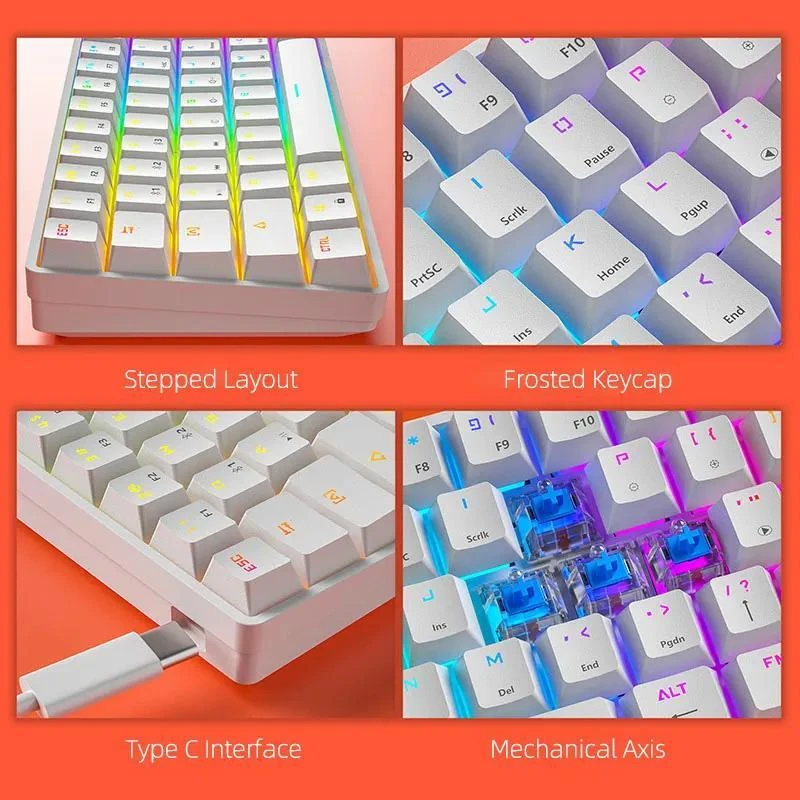 کیبورد مخصوص بازی جرتک مدل JK530 - Image 2