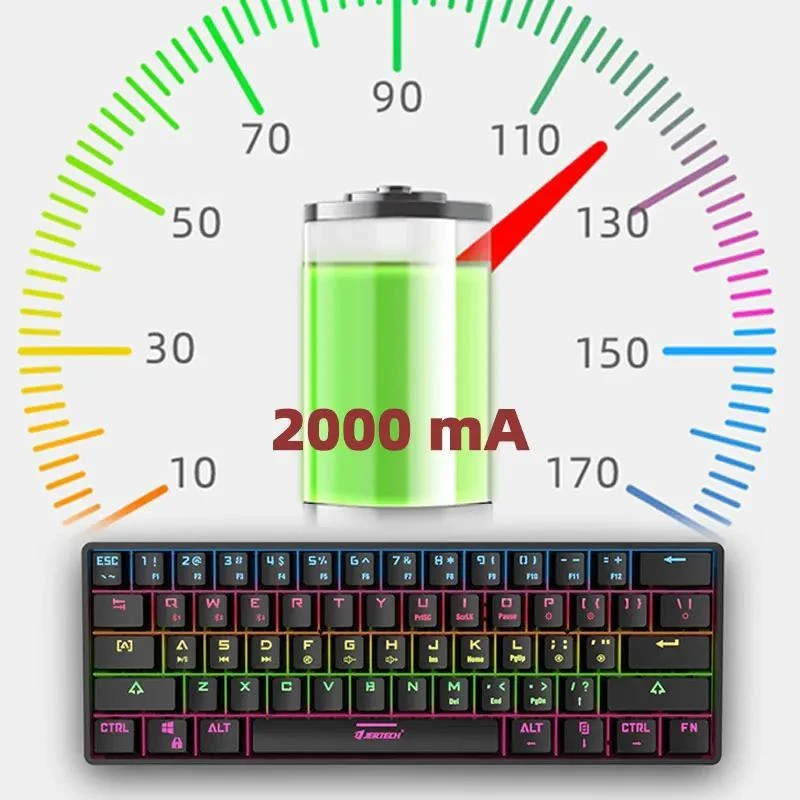 کیبورد مخصوص بازی جرتک مدل JK530 - Image 4