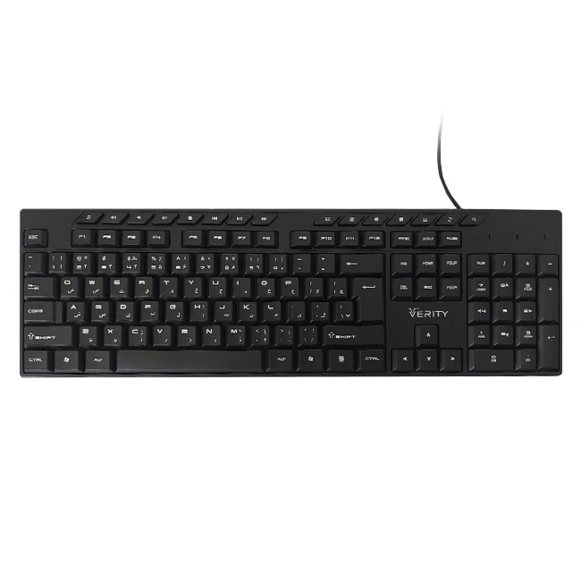 کیبورد سیمی وریتی Verity مدل K6123 - Image 2