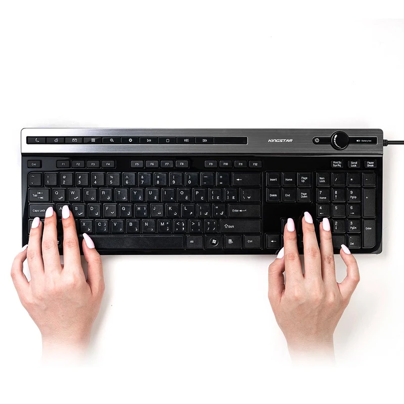 کیبورد بی سیم کینگ استار KingStar KB92 - Image 2