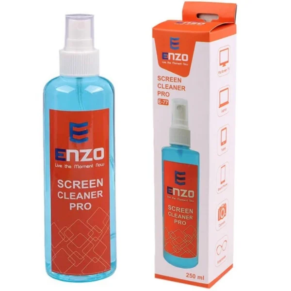 اسپری تمیز کننده LCD انزو حجم 250 میلی لیتر