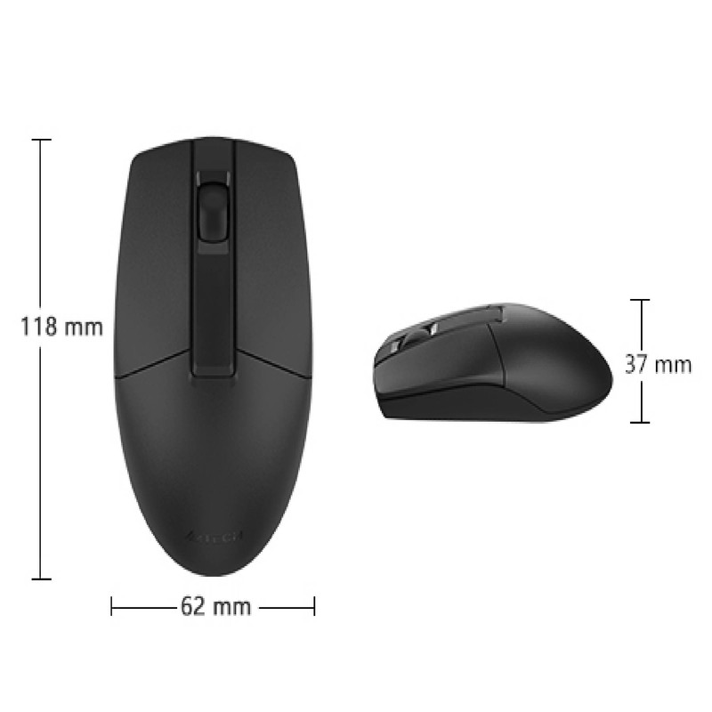 ماوس بی سیم سایلنت ای فورتک مدل G3-330NS - Image 6