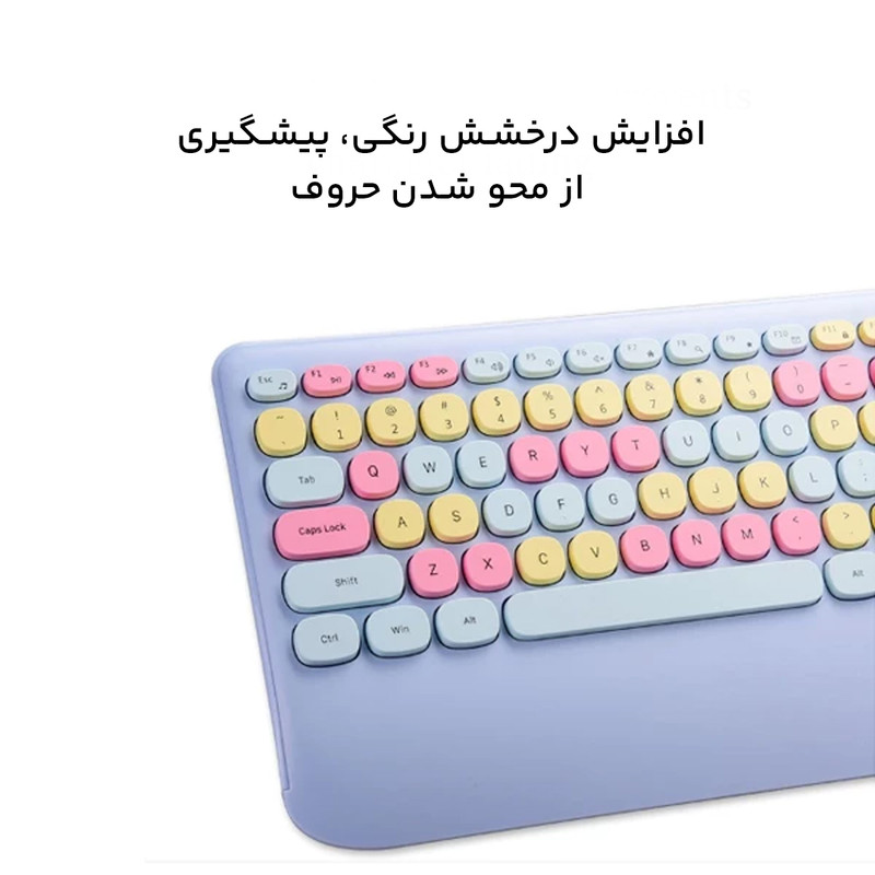 کیبورد و ماوس بی سیم گیزر مدل G100 - Image 15