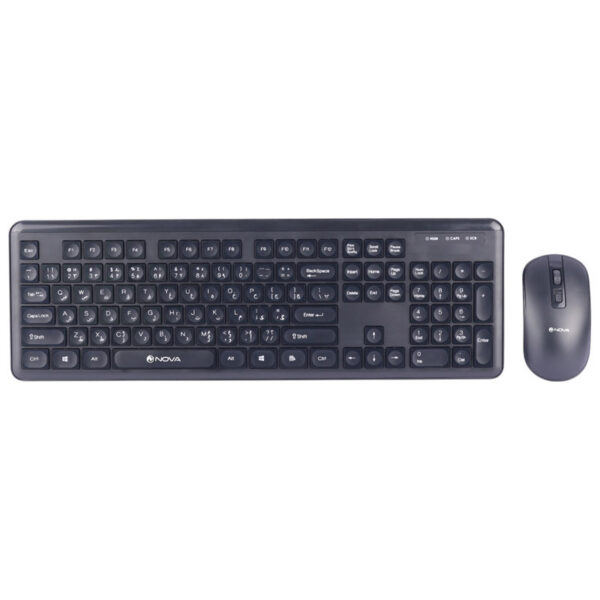 کیبورد و موس بی سیم نوا NKM-1402WL