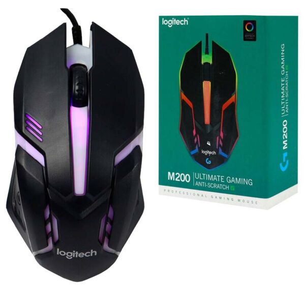 ماوس سیم دار گیمینگ LOGITECH لاجتیک مدل M200