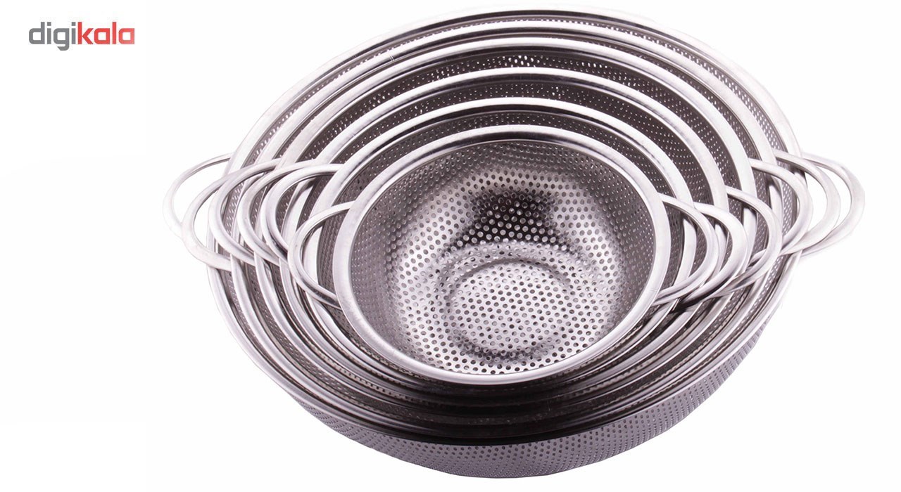 آبکش استیل مدل Punch بسته 6 عددی - Image 2