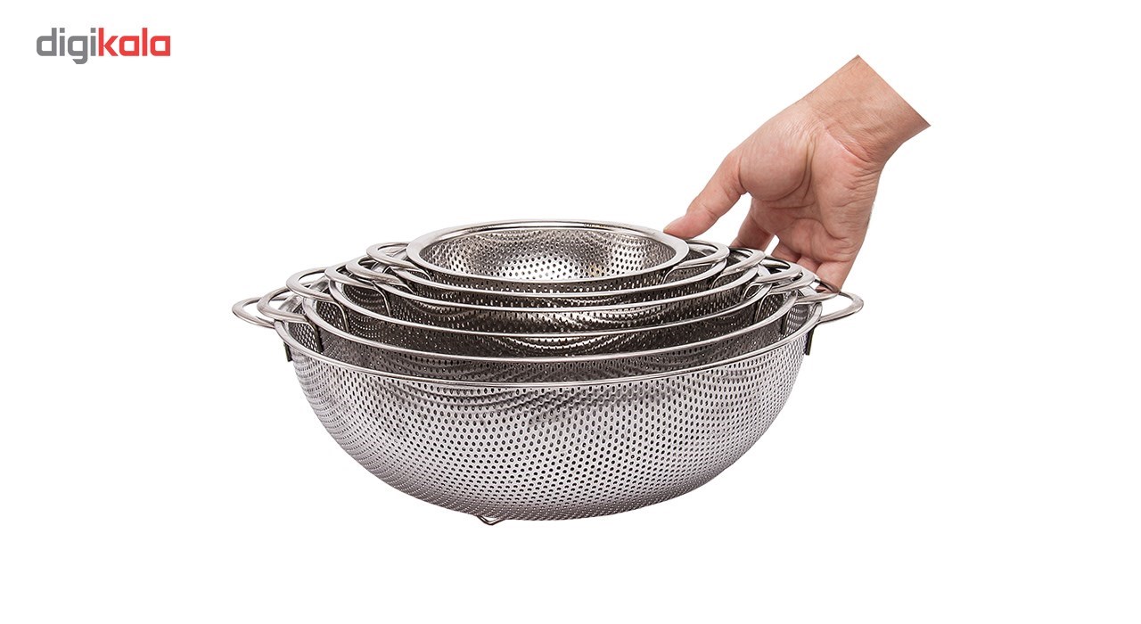 آبکش استیل مدل Punch بسته 6 عددی - Image 6